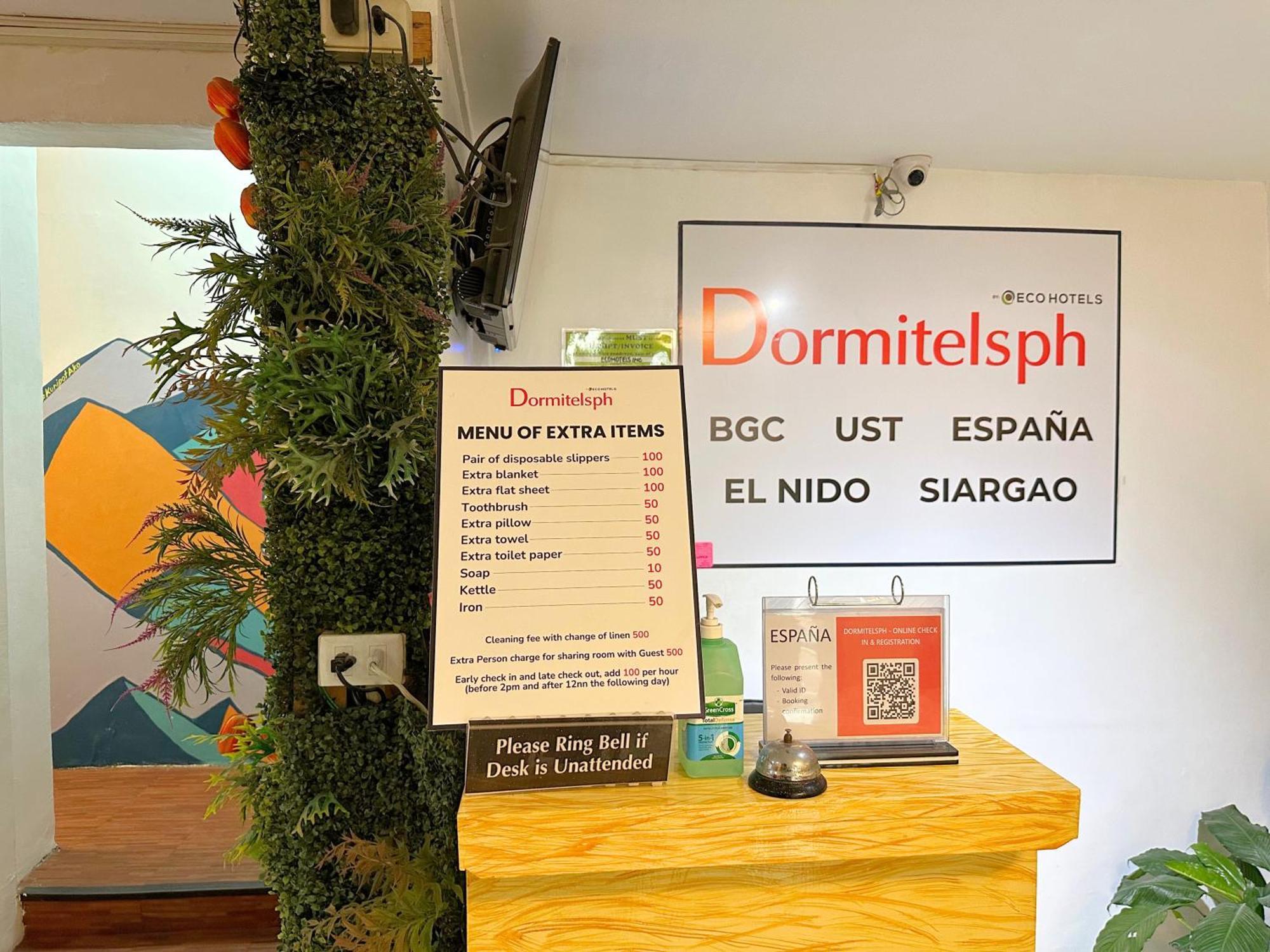Dormitelsph Espana Manila Exteriör bild