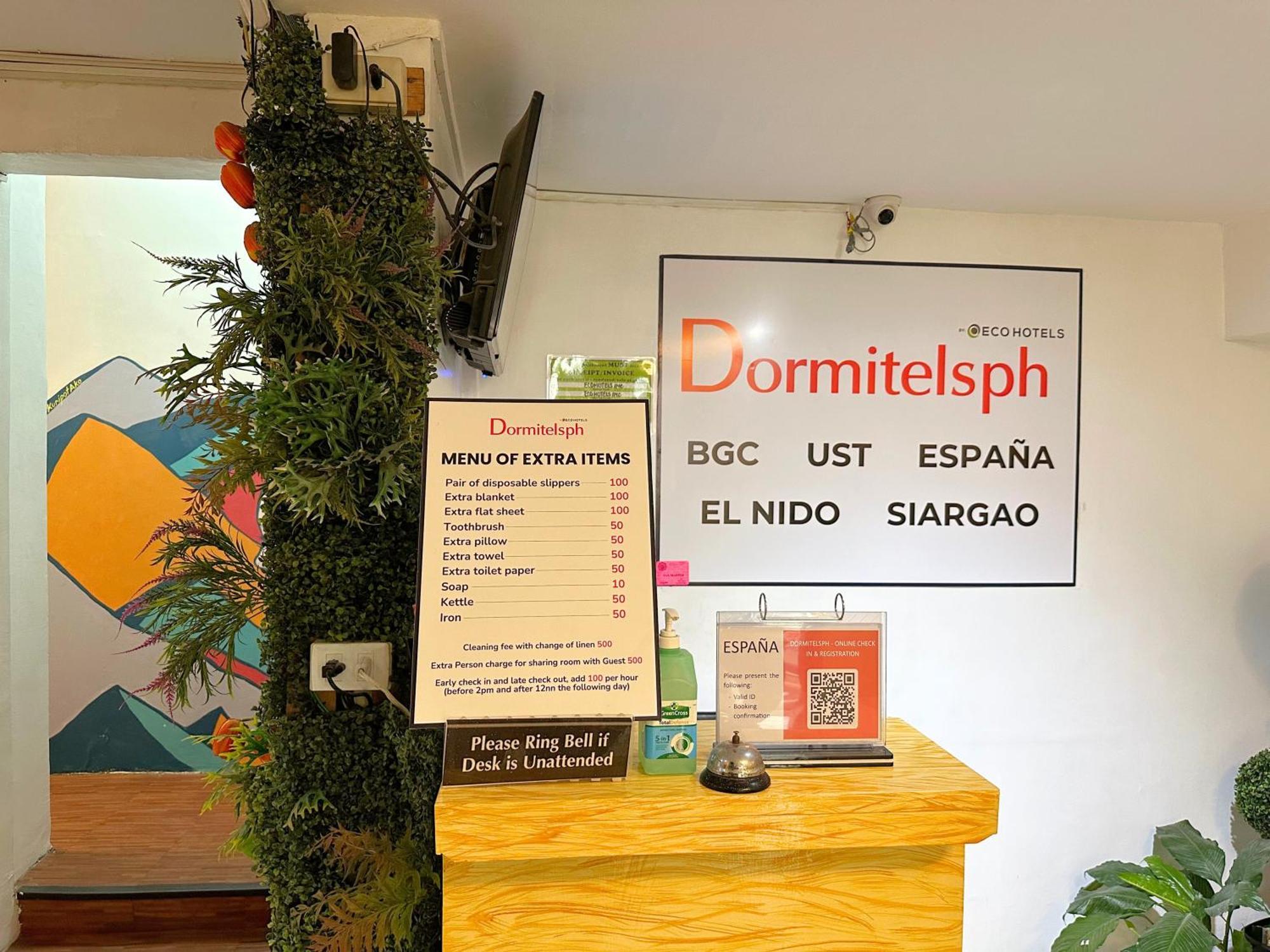 Dormitelsph Espana Manila Exteriör bild
